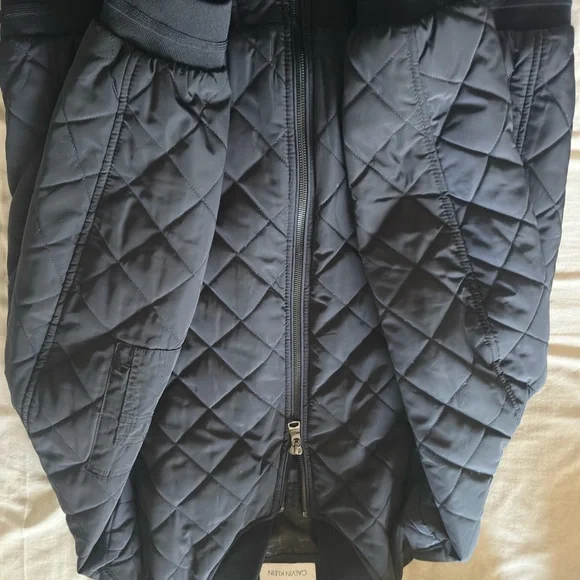 Calvin Klein Dark Blue Quilted Jacket - Picture 2 of 3